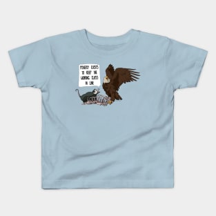 Possum on Poverty (no bg) Kids T-Shirt